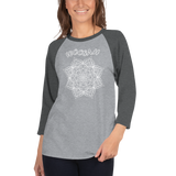 Mandala - 3/4 sleeve raglan shirt