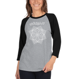 Mandala - 3/4 sleeve raglan shirt