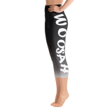 -Pitch-Blak- Yoga Capri Leggings