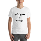 Short sleeve men's tees - black script