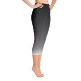 -Pitch-Blak- Yoga Capri Leggings