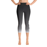 -Pitch-Blak- Yoga Capri Leggings
