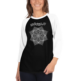 Mandala - 3/4 sleeve raglan shirt